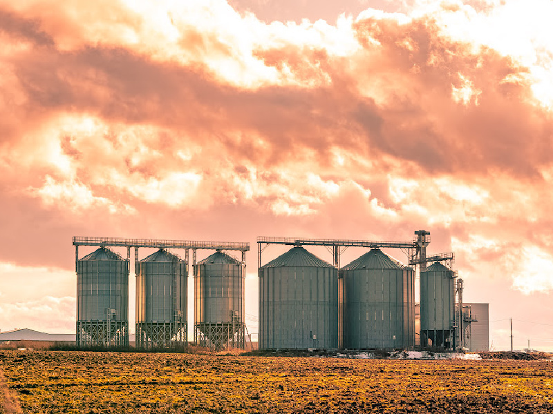 Silos in South Africa